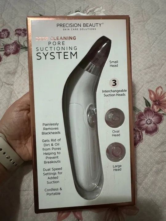 Aparelho de sucção para tratamento facial - Novo!