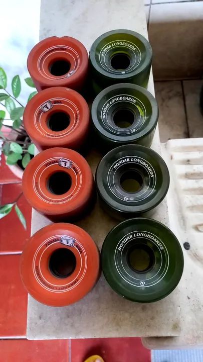 Jogos de rodas Hondar e Traxart, para simulador de surf e/ou longboard  - Foto 3