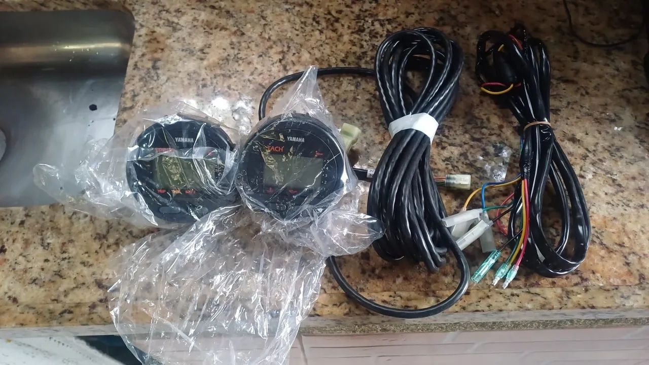 Kit relógios - Velocímetro e Tacômetro Yamaha 4t - Foto 2