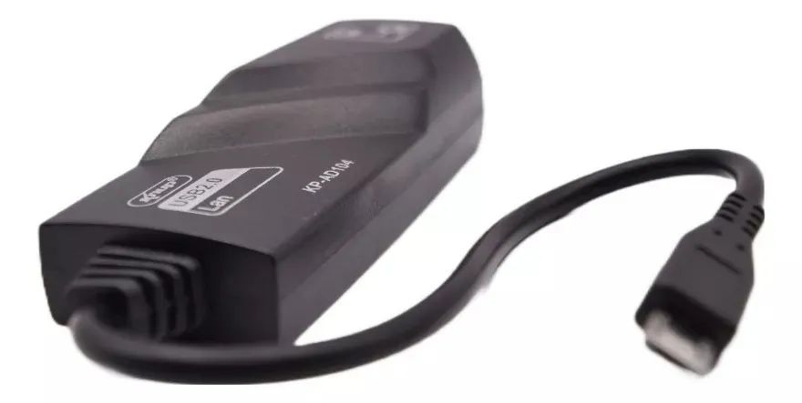 Adaptador Conversor Micro Usb X Rede Rj45 10/100mbps Knup  Loja Coimbra Computadores  - Foto 3