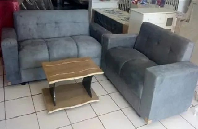 Promoção do Dia!! Conjunto de Sofá 3 e 2 Lugares Com Frete Grátis!!