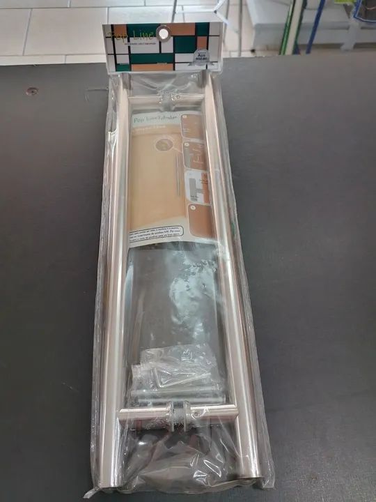 Puxador tubular polido 22x500x400 inox 201 par