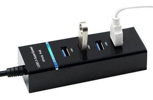Hub Cabo Usb 3.0 Extensor 4 Portas High Speed Hd Pen Drive - Foto 2