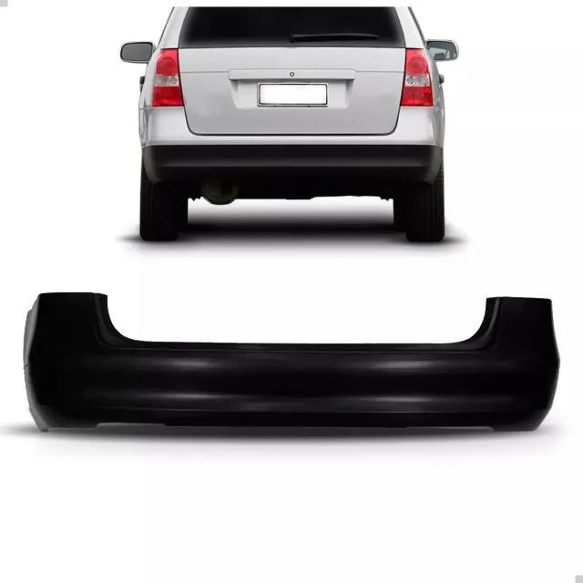 parachoque traseiro parati g4 2006 a 2013 preto liso total novo