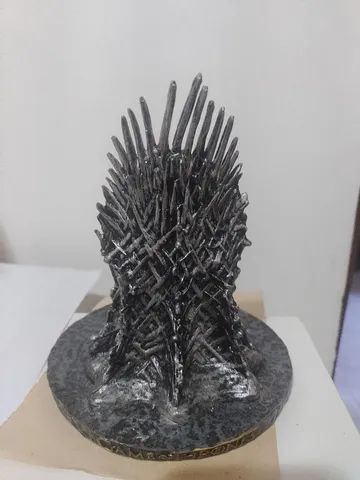 Game of thrones - Trono de ferro em resina - Foto 5