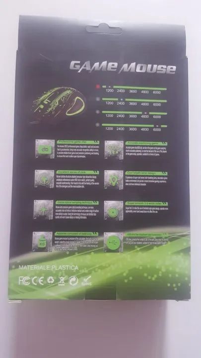 Mouses com fio game Novo Promoção  - Foto 3