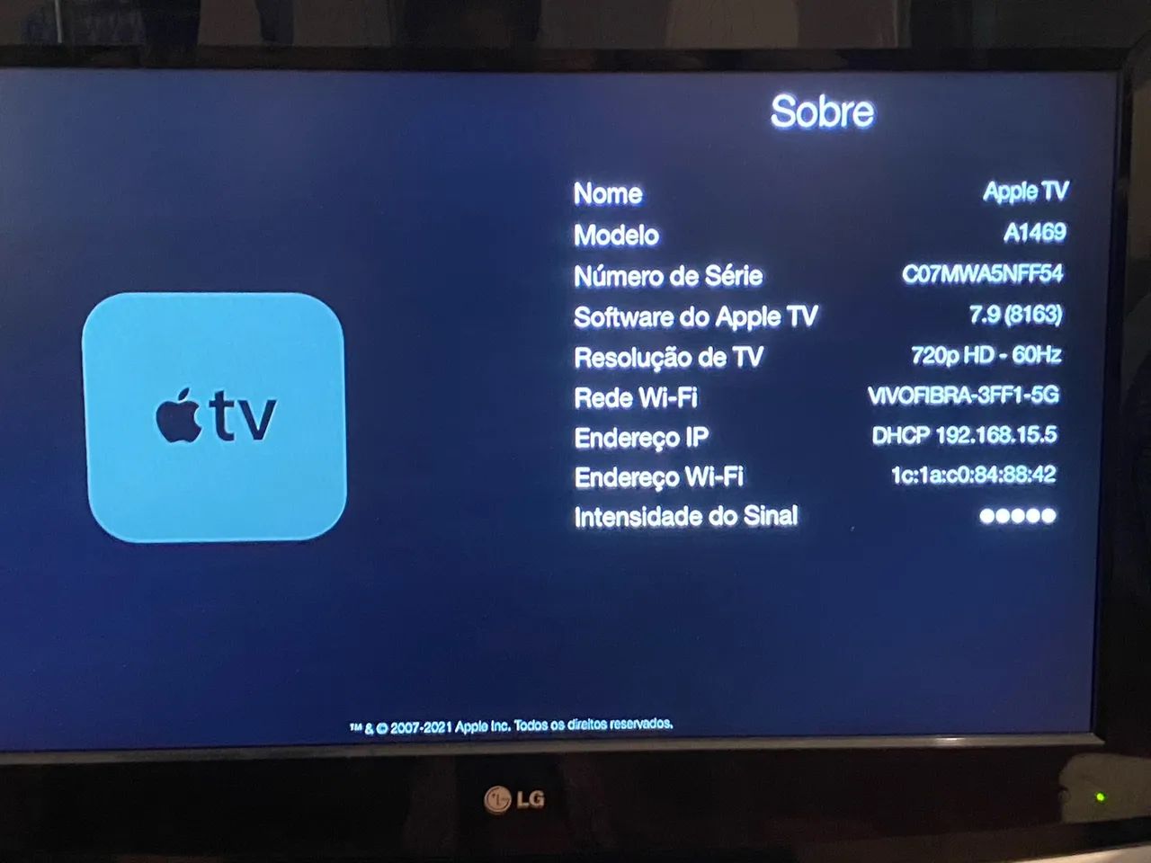 Apple TV modelo A1469 - Foto 2