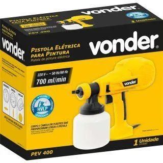 Pistola elétrica para pintura PEV400 400w 