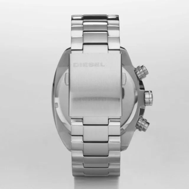 Relógio DIESEL Masculino Overflow Cronógrafo DZ4203/1BN - Foto 3