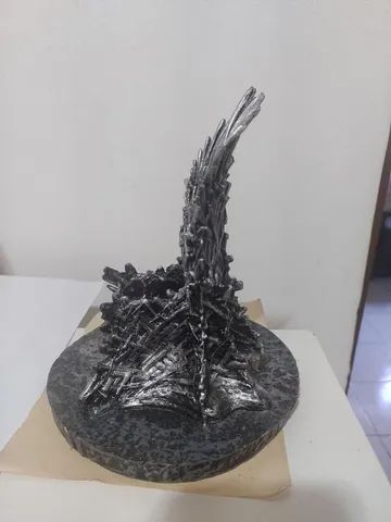 Game of thrones - Trono de ferro em resina - Foto 2