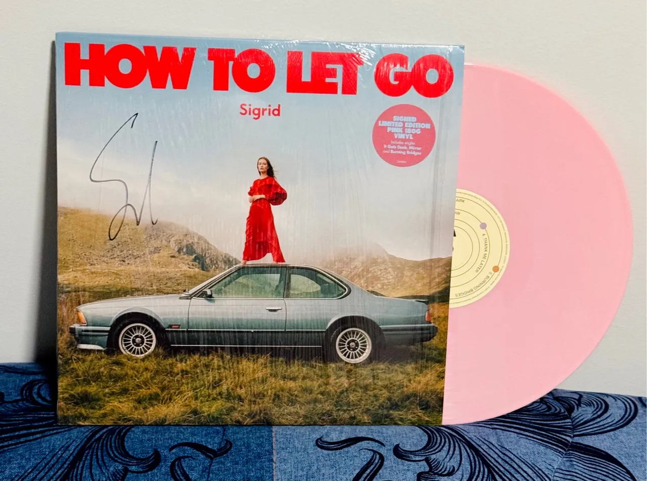 Lp Sigrid - How To Let Go (Vinil rosa autografado)