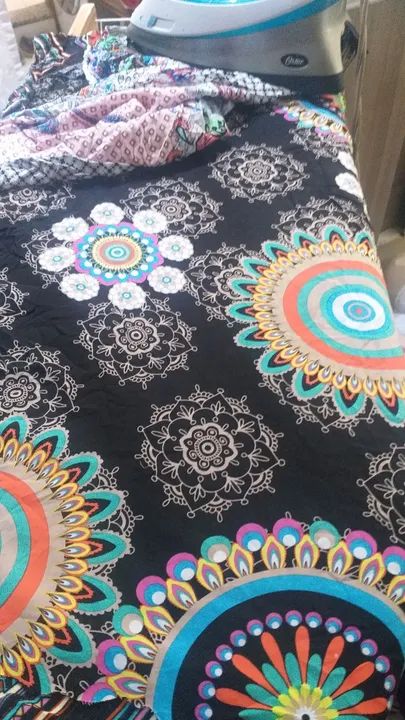 Retalhos estampados, viscose - Foto 3