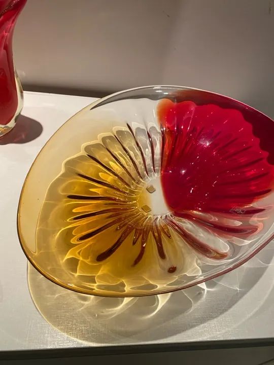 Vendo 3 peças lindas em cristal Murano  - Foto 3