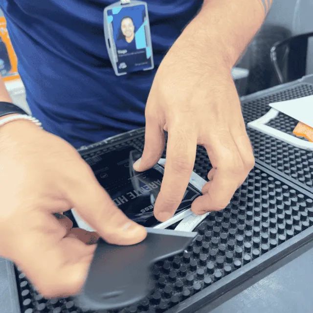 Película de TPU HIDROGEL com cola UV Para Celular - Mietubl cod: 4183 - Foto 4