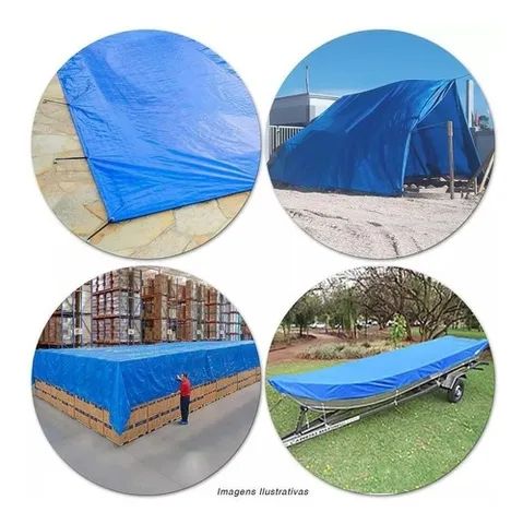 Lona De Polietileno Belfix 100 Micra C/ilhos 3x3m 67800 - Foto 3