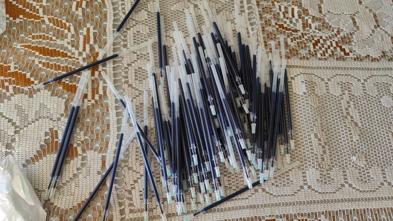 2 Recarga caneta  para Escritório - Pacote com 10 cada. - Foto 3