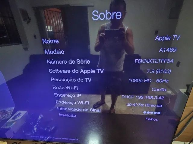Apple TV 3ª Geração a1469 completo - Foto 4