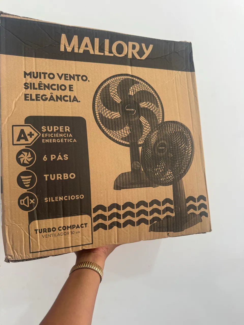 Ventilador de mesa 30 cm