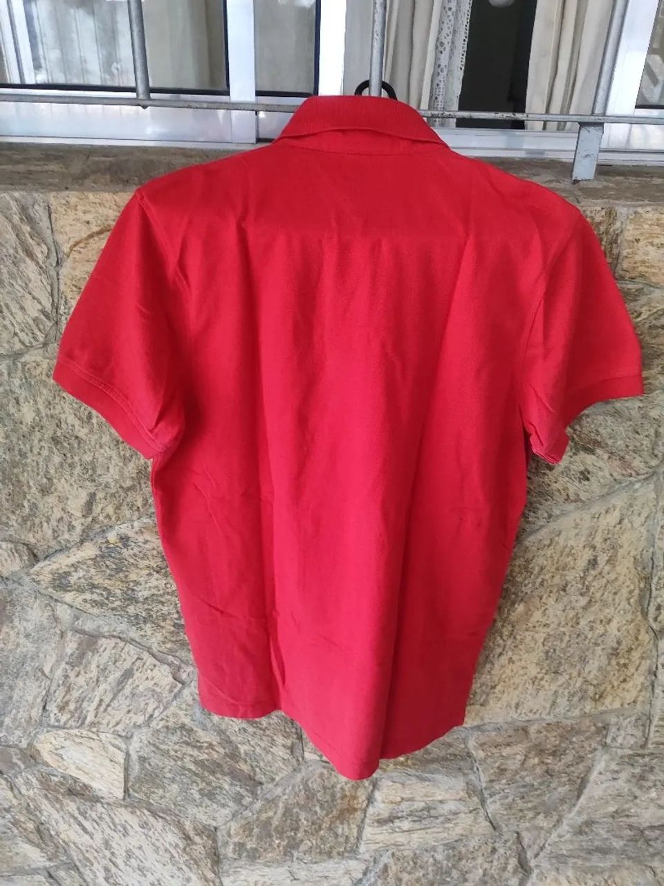 Camisa Tommy Hilfiger original vermelha  - Foto 4