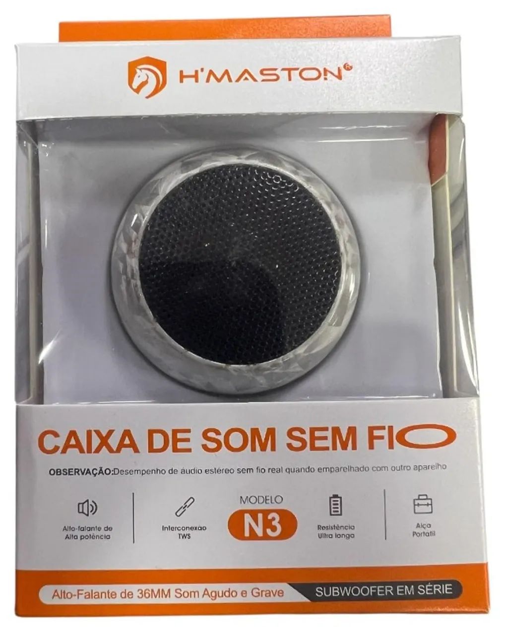 Mini Caixa De Som Hmaston Bluetooth N3 - Foto 4