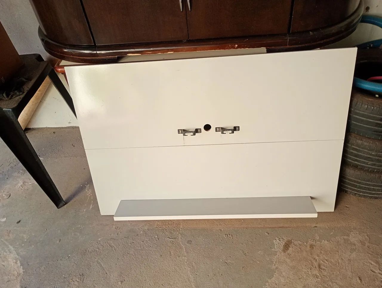 Painel Branco para TV - Design Moderno - Foto 5