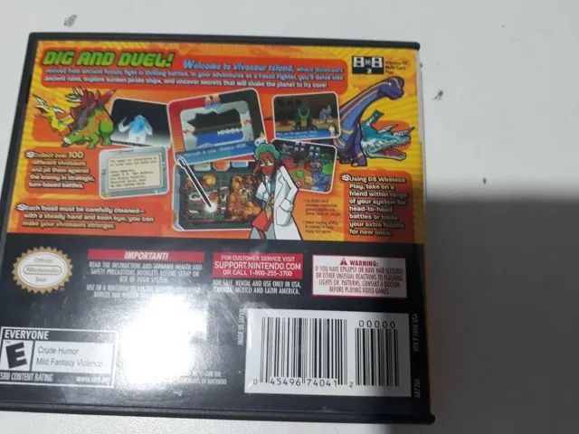 Dinosaur King Cib Original Nintendo Ds Usa  - Foto 3