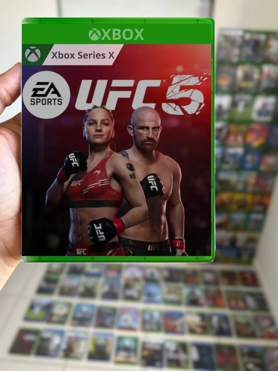 jogo xbox one series Ufc5 