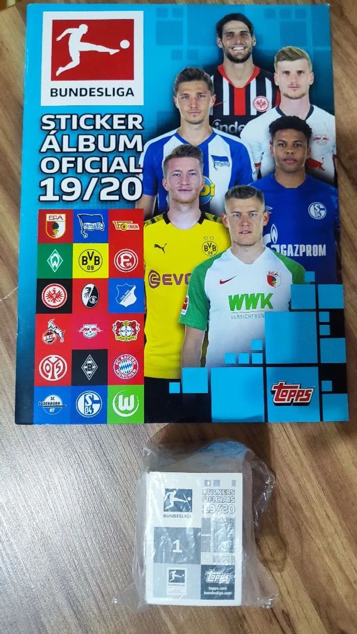 Álbum de Figurinhas Bundesliga 19/20 