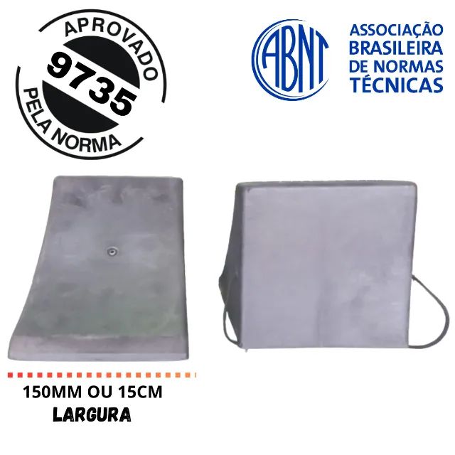 CALÇO PARA RODAS TRAILERS CAMINHÃO CAMINHONETE NBR 9735 - Foto 3