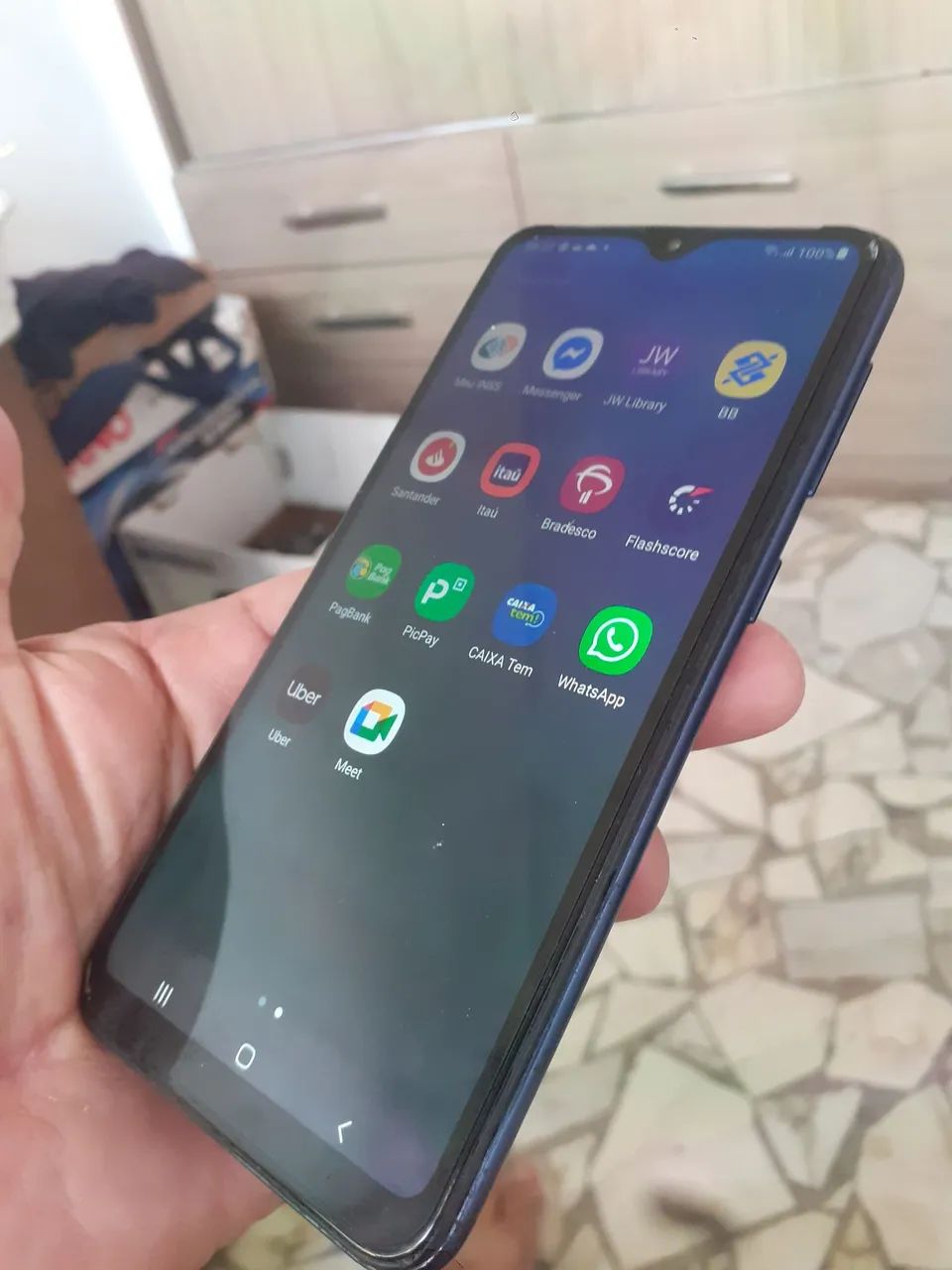 Celular Samsung galaxy A10 tela de 6 polegadas - Foto 2