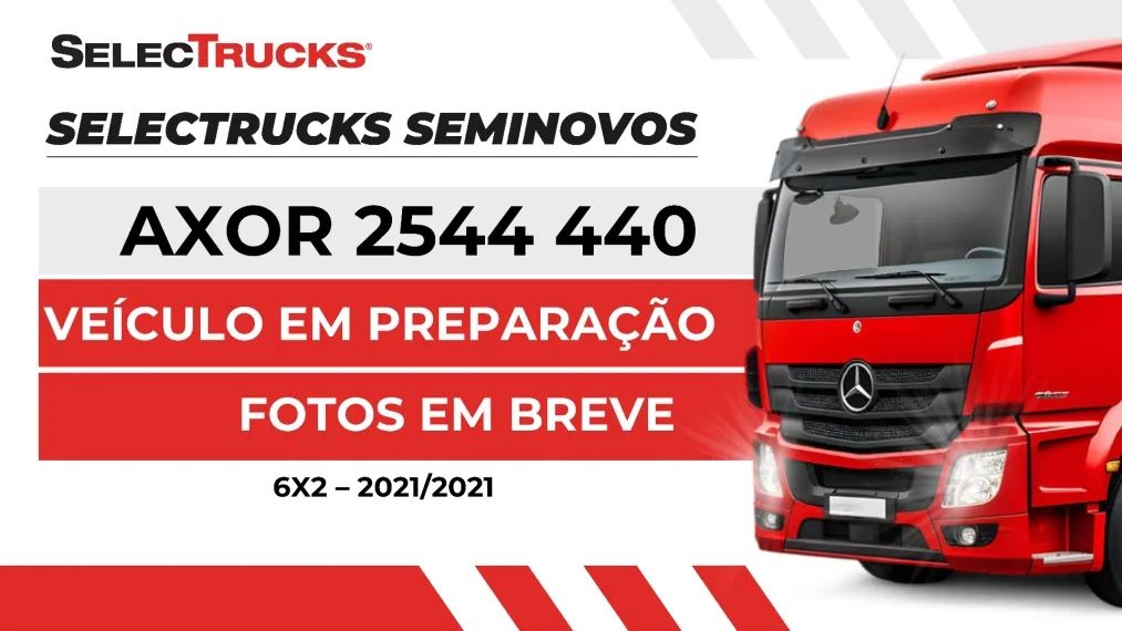 MERCEDES-BENZ AXOR 2544 440 6X2 2021/2021 - Foto 12