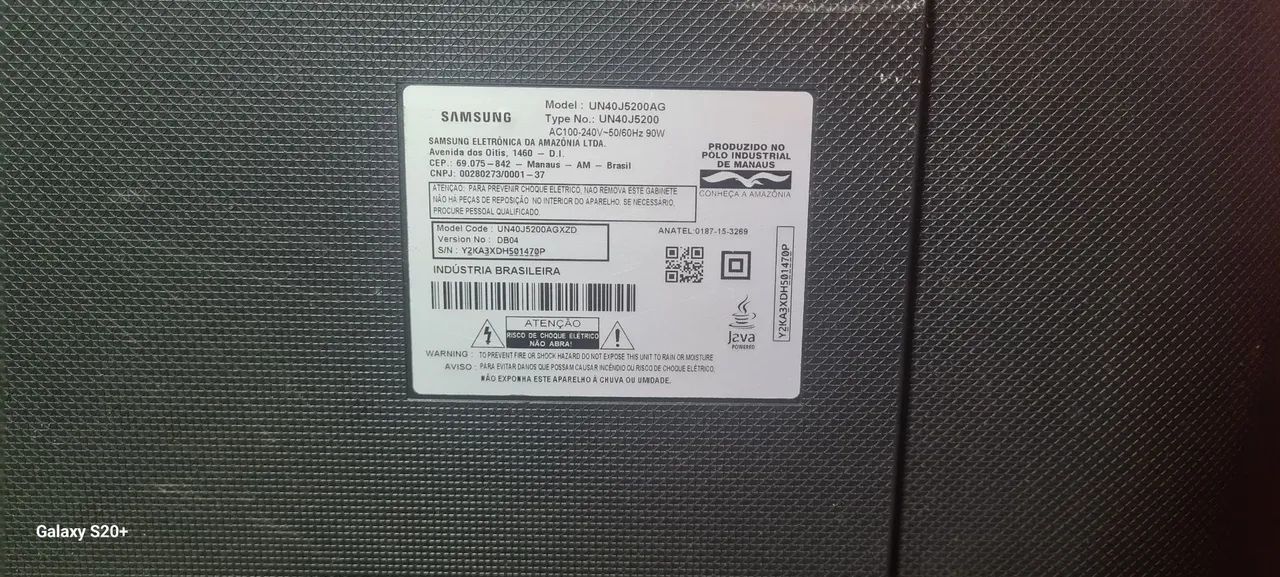Tv samsung 40 polegadas tela quebrada - Foto 4