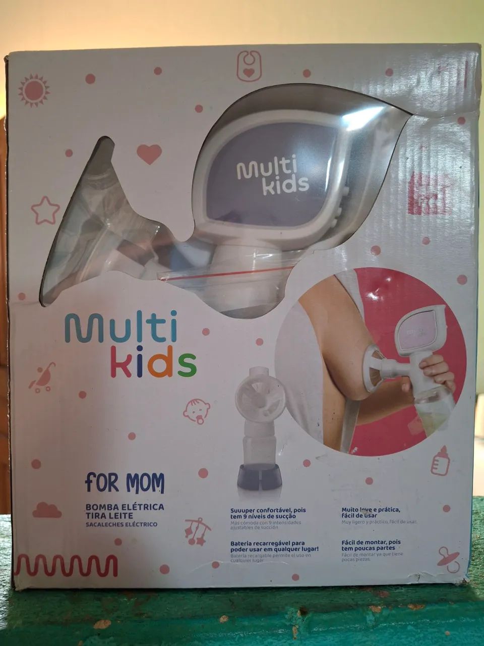 Extrator de Leite Elétrico Multi Kids - Foto 2