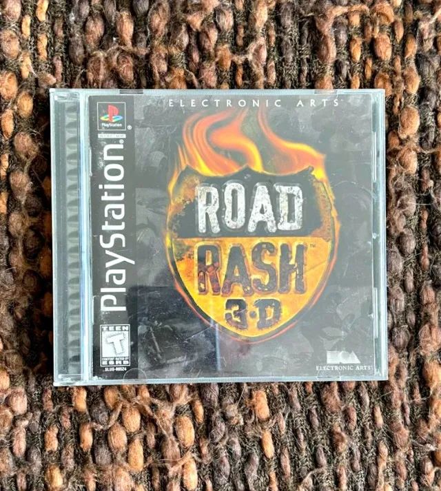 ROAD RASH 3D ORIGINAL SONY PLAYSTATION 1 PS1 MIDIA ESCURA COMPLETO