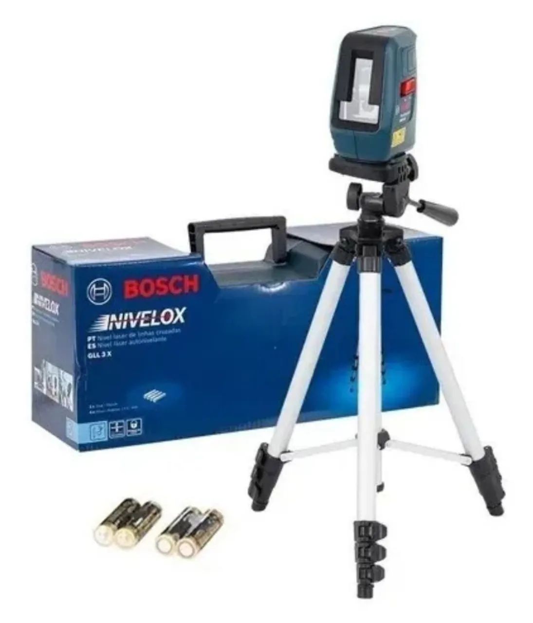 Nível a Laser Bosch GLL 3-3X com Tripé