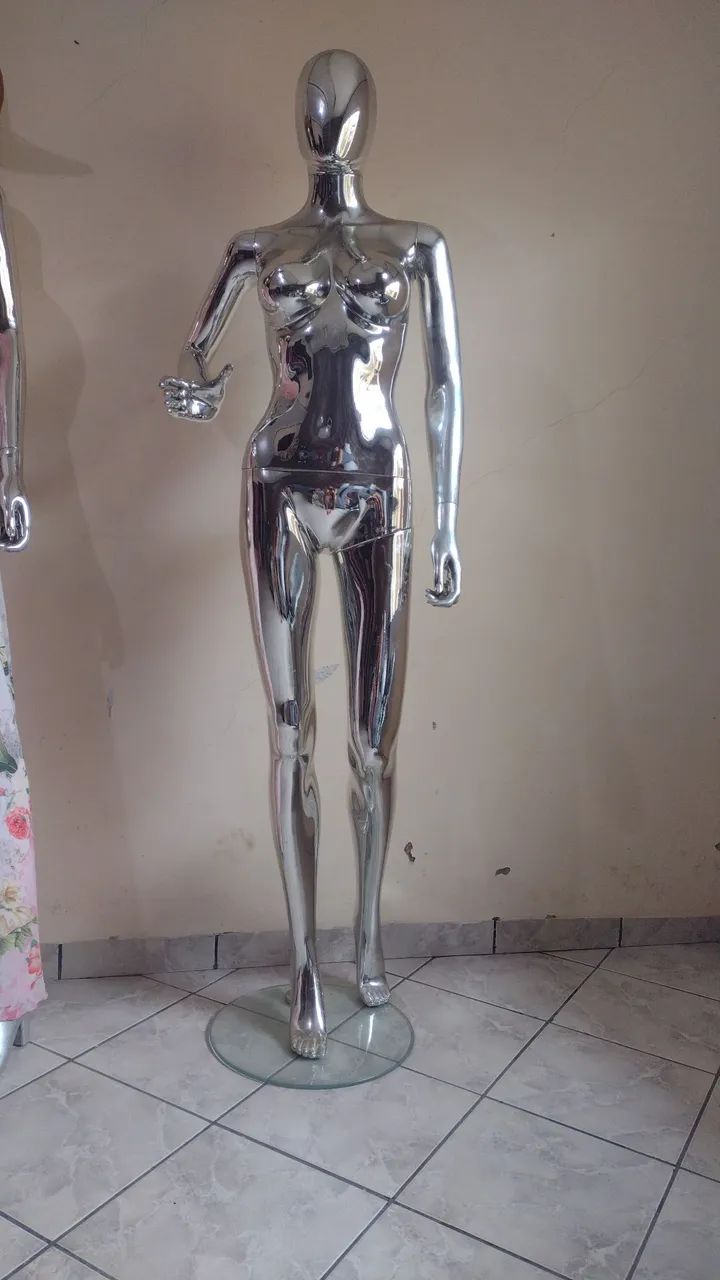Vendo MANEQUINS prata completo 