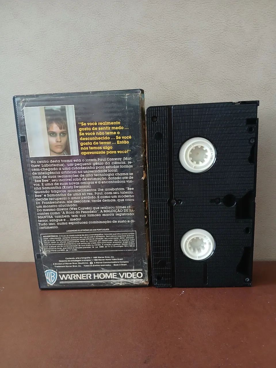 Fita VHS A Maldição de Samantha - Raridade  - Foto 2