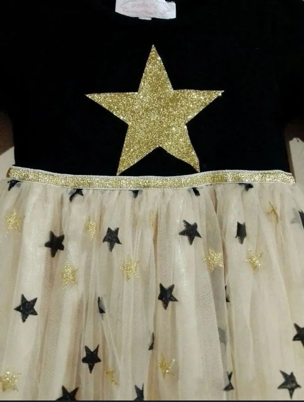 Vestido de tule para menina 18 meses usado - Foto 4