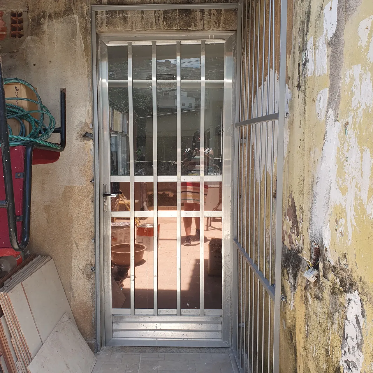 Porta de Alumínio completa