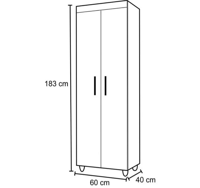 Promoção Guarda Roupa 2 portas - 27/03/25  - Foto 2