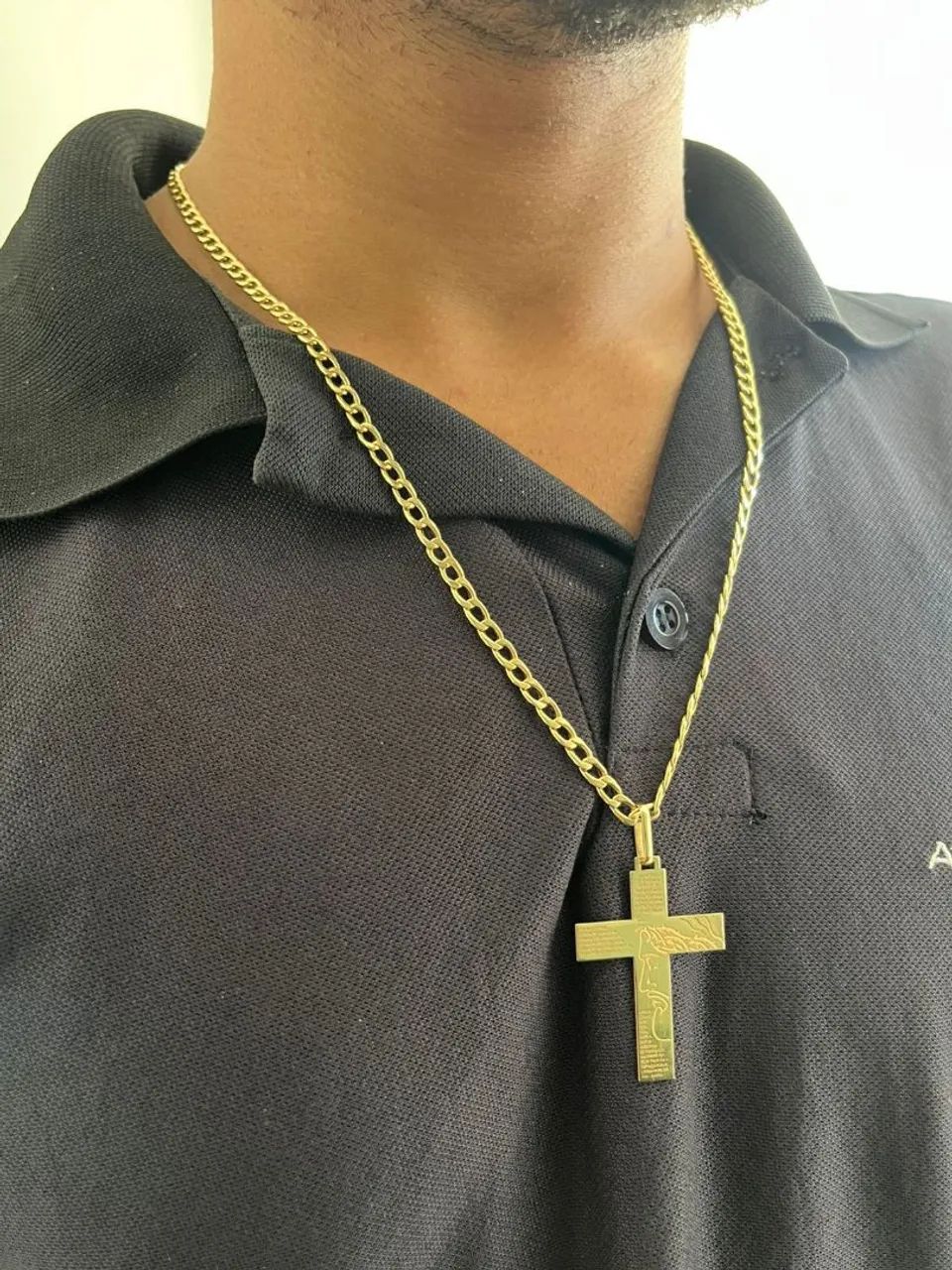 Corrente Ouro 18k Com Pingente  - Foto 2