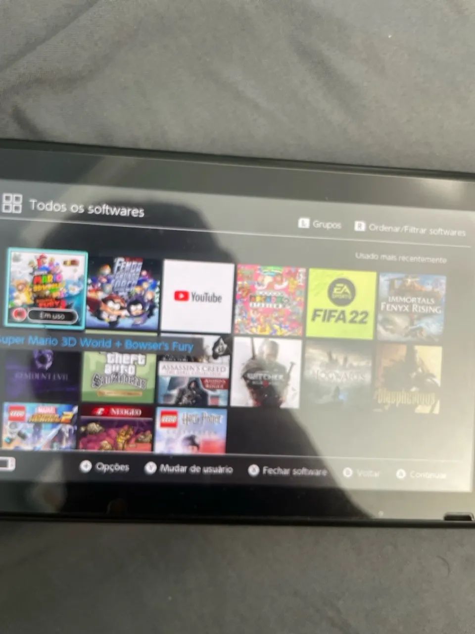 Nintendo Switch com 17 Jogos Originais - Pronto para Jogar! - Foto 2