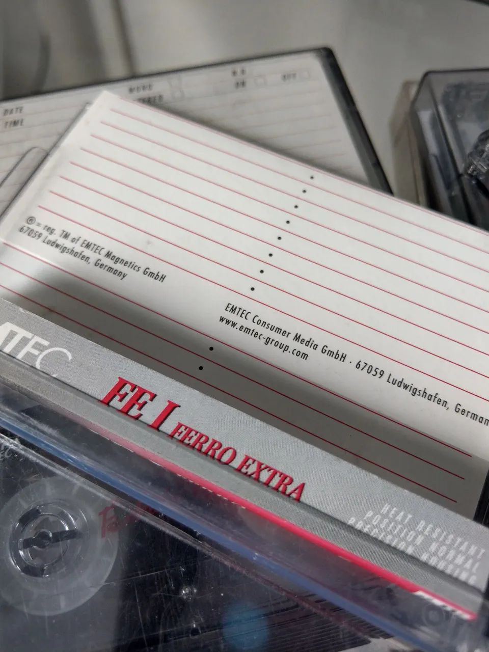 Fita cassete Basf Emtec lote 15n - Foto 2