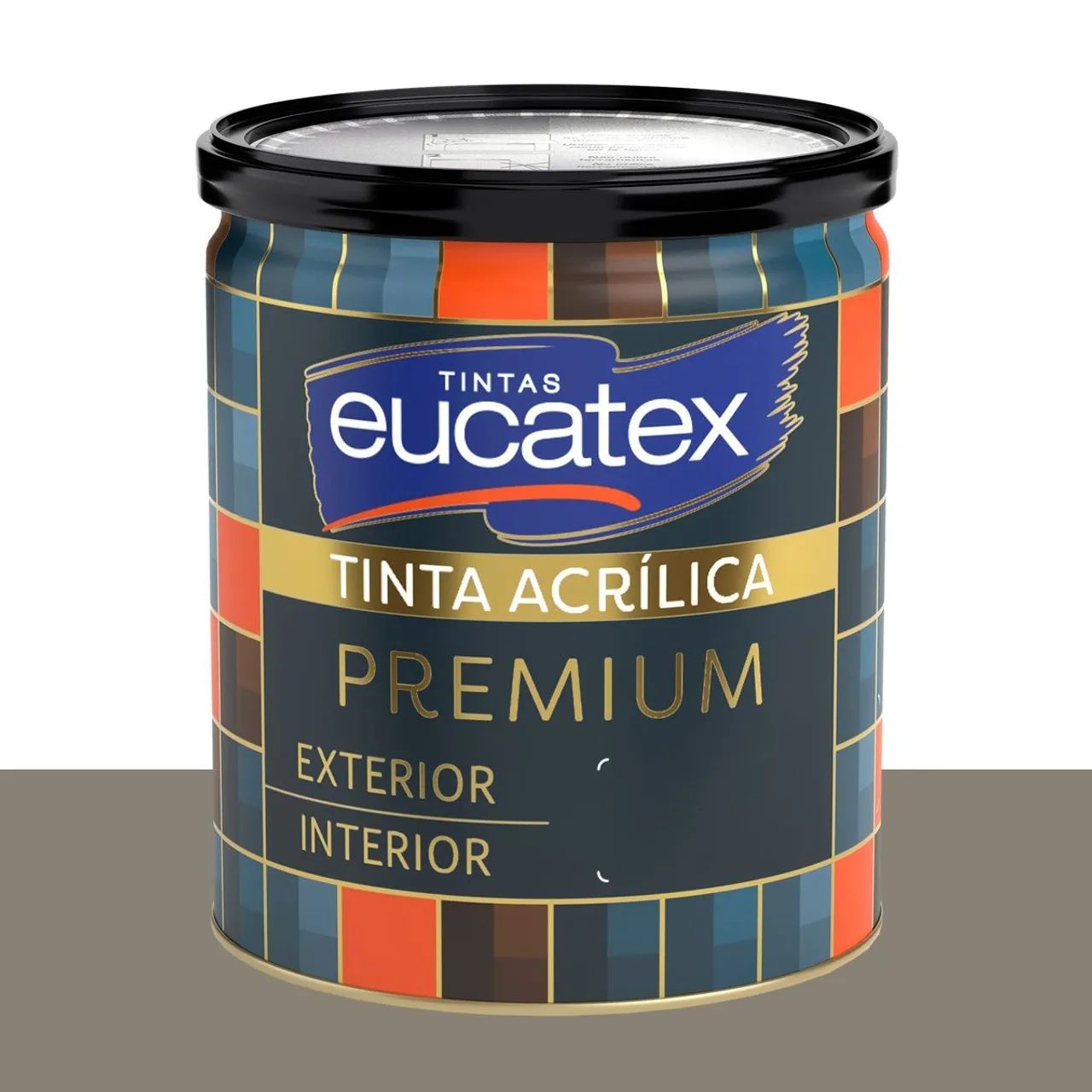 Tinta Acrílica Acetinada Eucatex Medalha de Bronze 800 ml