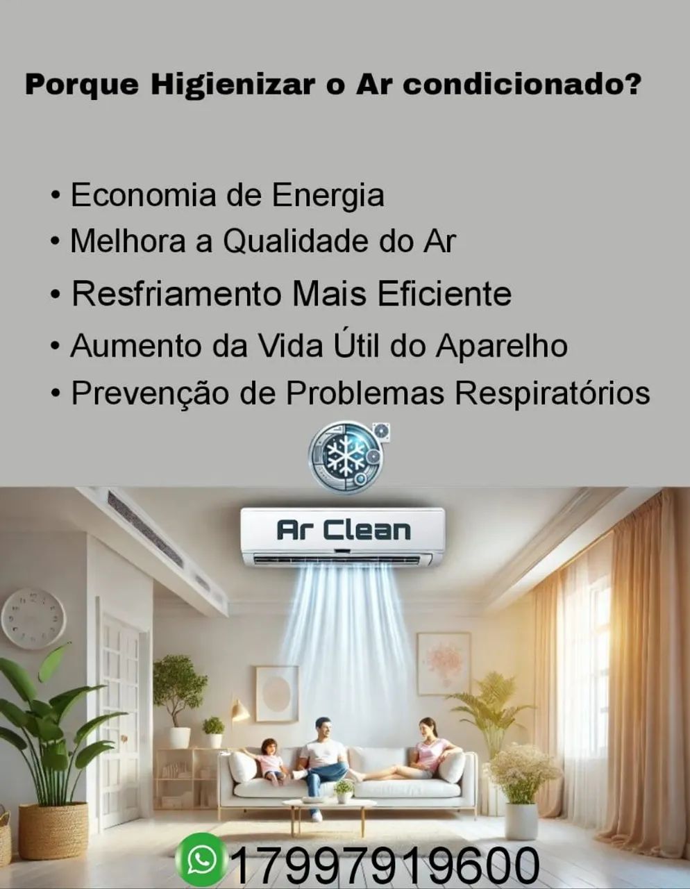 Higienização de Ar split