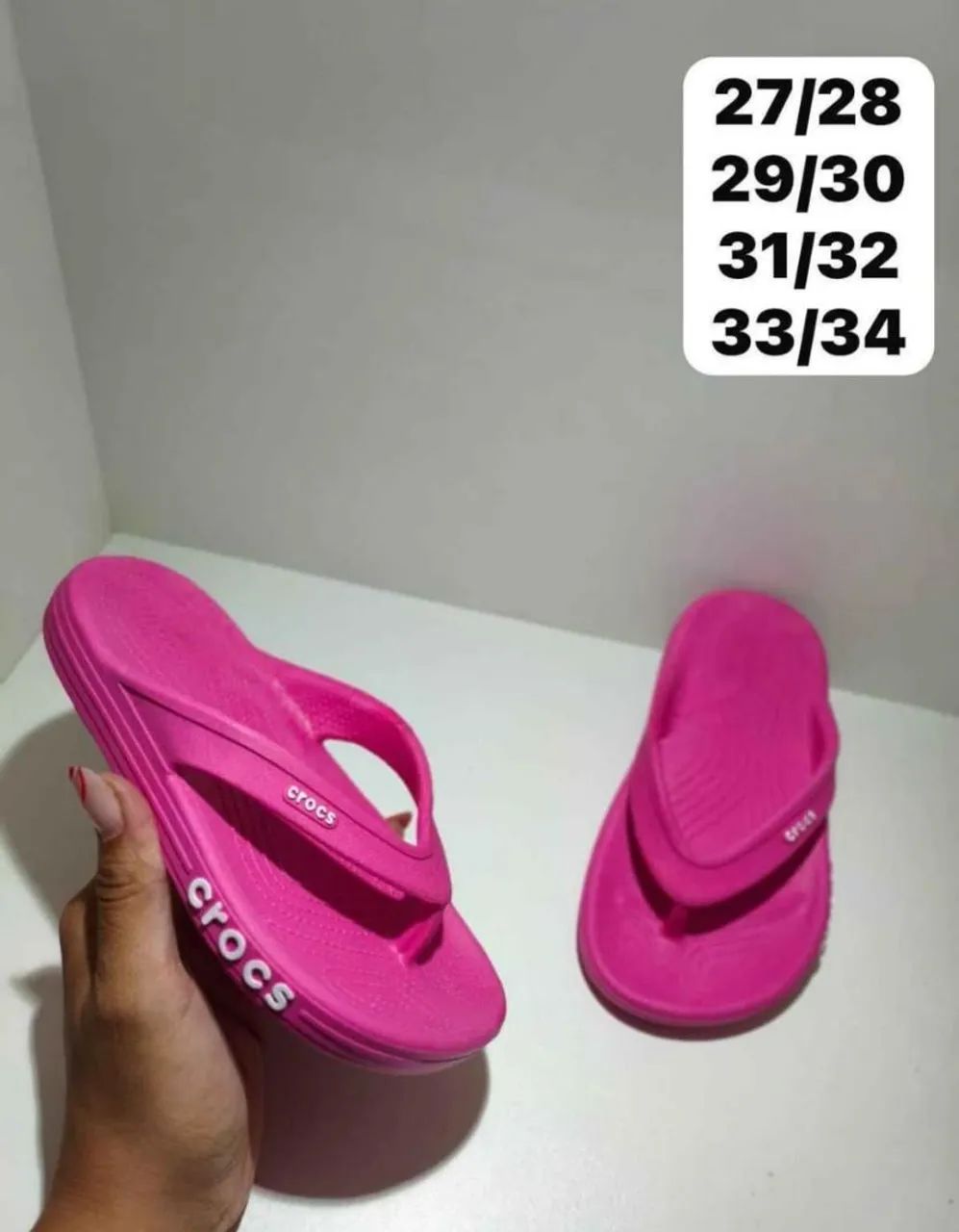 Sandália Crocs infantil feminina entregamos  - Foto 2