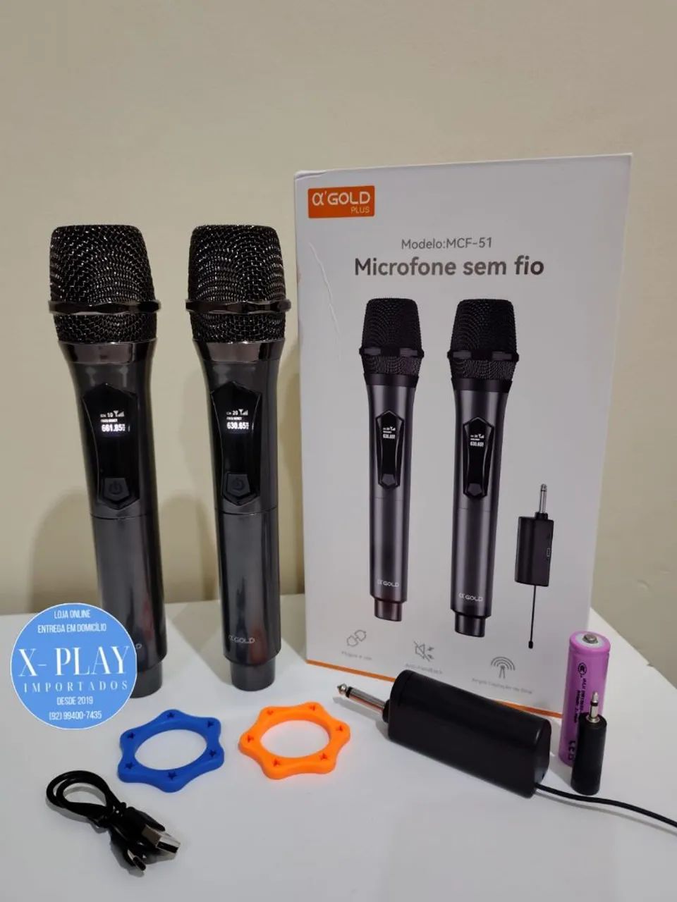 Microfone duplo - Foto 5