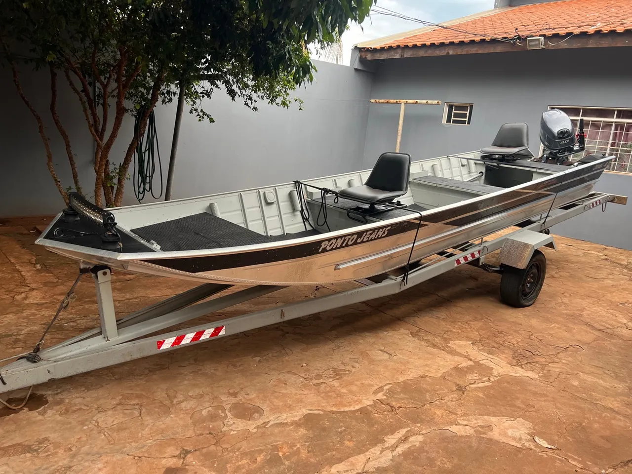 Barco 6 metros conjunto completo
