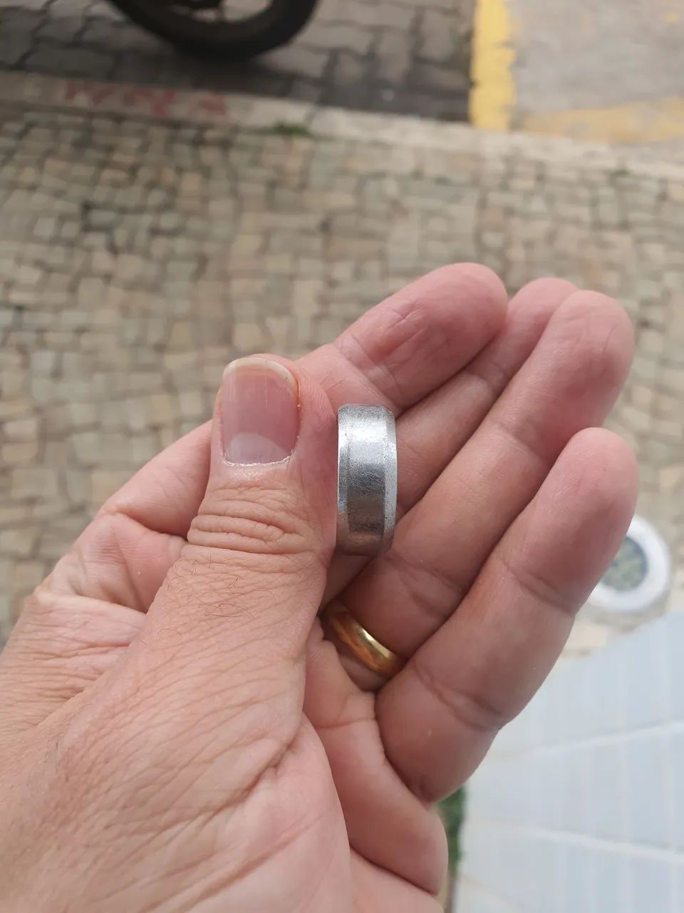 Anel de aço inox N° 20 em Samambaia Sul - Foto 2