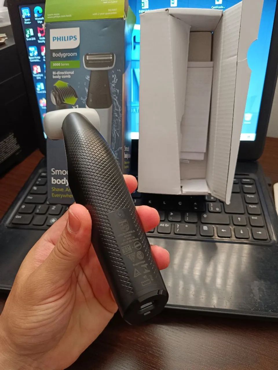 Maquina de Cortar Cabelo Séries 3000 Philips - Foto 3
